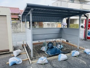 プレステージⅡ駐輪場改修工事