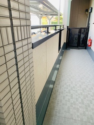プレステージⅢ 共用通路の長尺シート張替え 